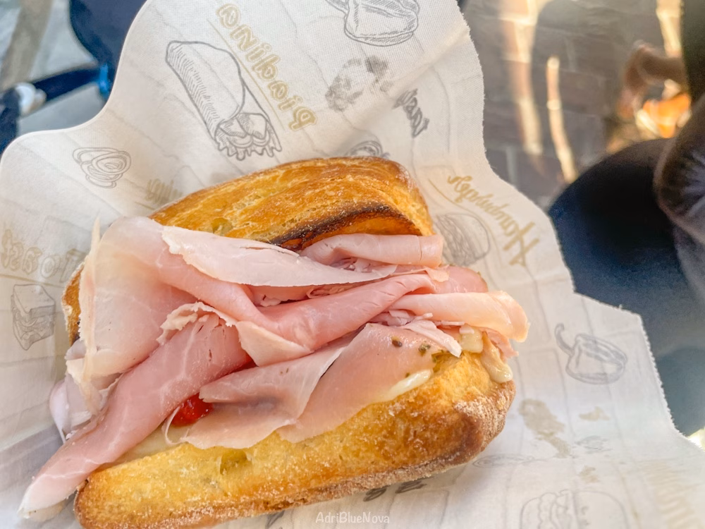5 euro panini sandwich como