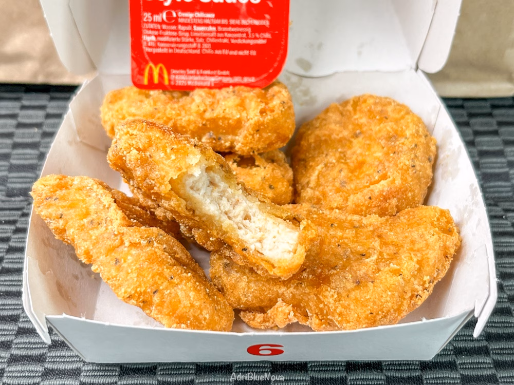 garlic pepper chicken McNuggets mecces um die welt