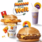 „Mit Mecces um die Welt“ Angebote McDonald’s