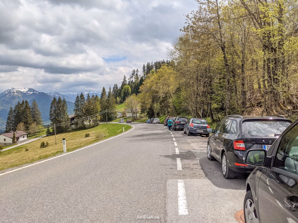 Parkmöglichkeiten am Bödele / Bregenzerwald für Wanderungen