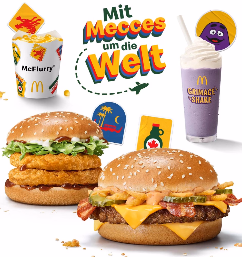 Mit Mecces um die Welt Teil 2 McDonalds