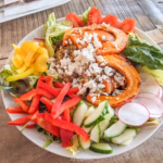 Salat mit Kürbis zum Mittagstisch im Miller’s Ravensburg