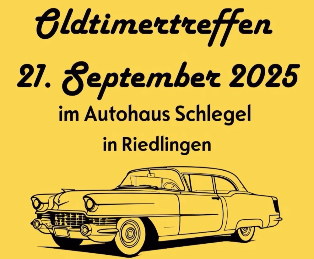 Oldtimertreffen Riedlingen 2025: Autohaus Schlegel feiert mit Werkstattparty und Klassikern