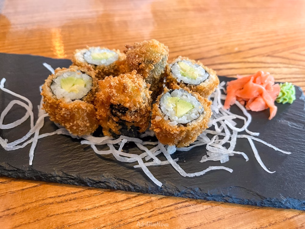 Avocado Tempura Sushi