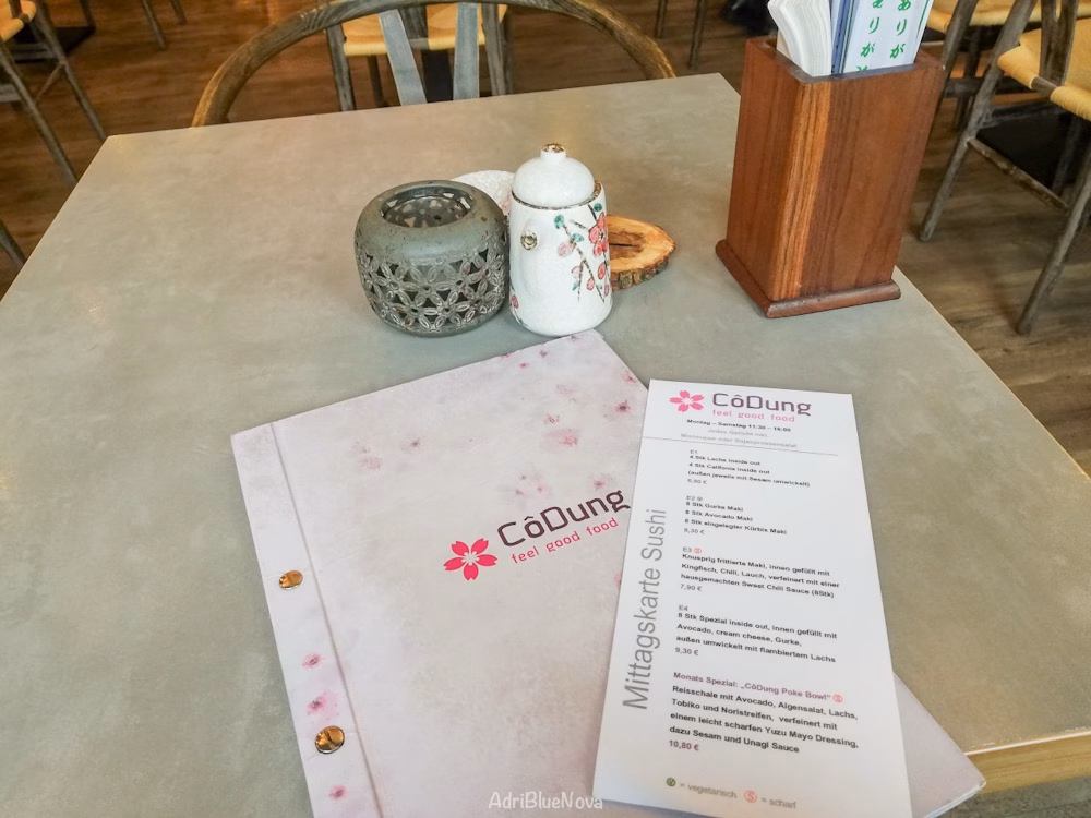 CôDung Sushi Restaurant Nuernberg Review blog AdriBlueNova
