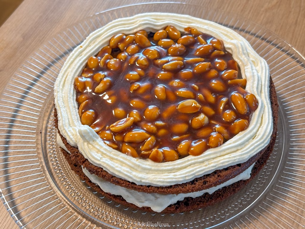 snickers torte sahne erdnuss karamell rezept adribluenova 1 adri blue nova