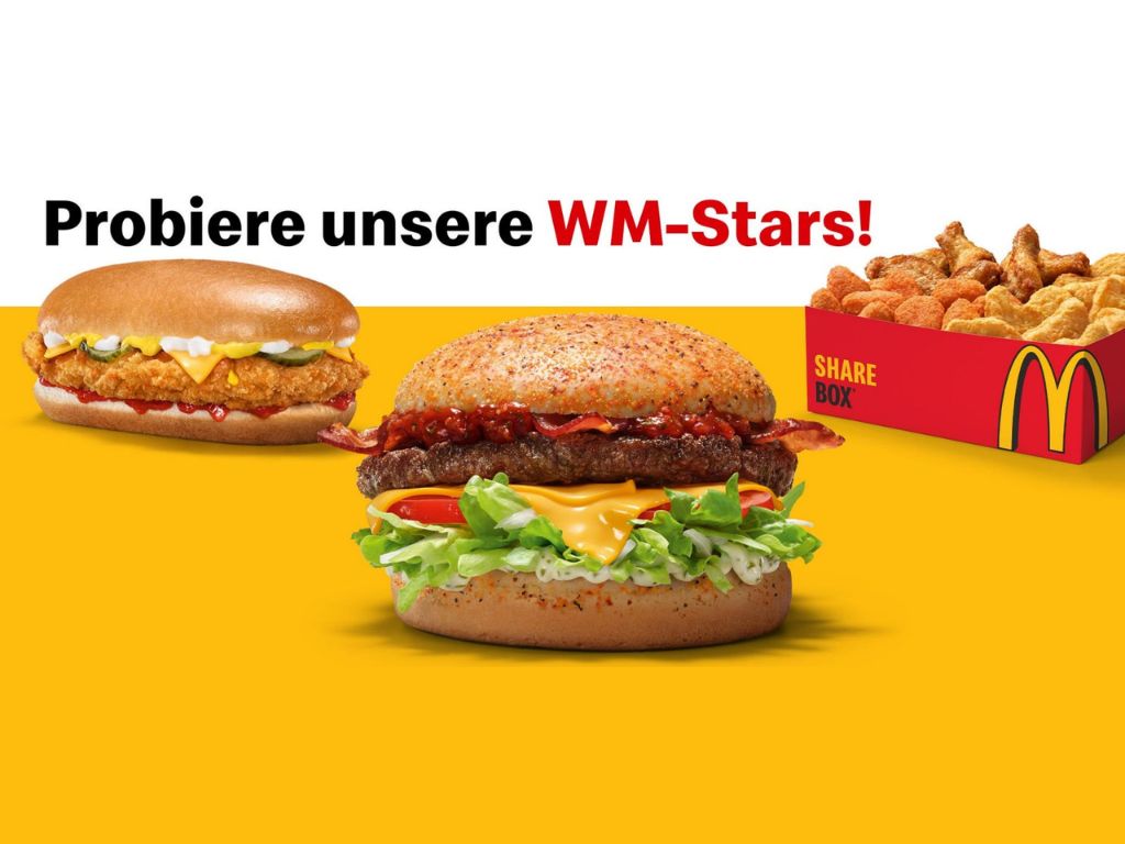 Diese WM-Stars sind neu bei McDonald’s ab Mai – was du jetzt probieren musst
