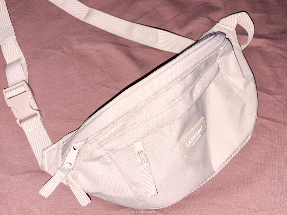 larkson ole bauchtasche beige creme